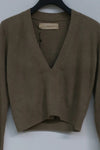 MUTEDANCE V-neck cashmere sweater MD21FW53